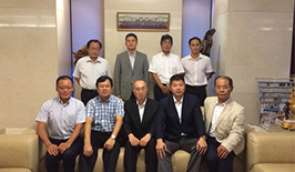 IHI建機(jī)株式會社新任社長志村俊和一行訪問中駿